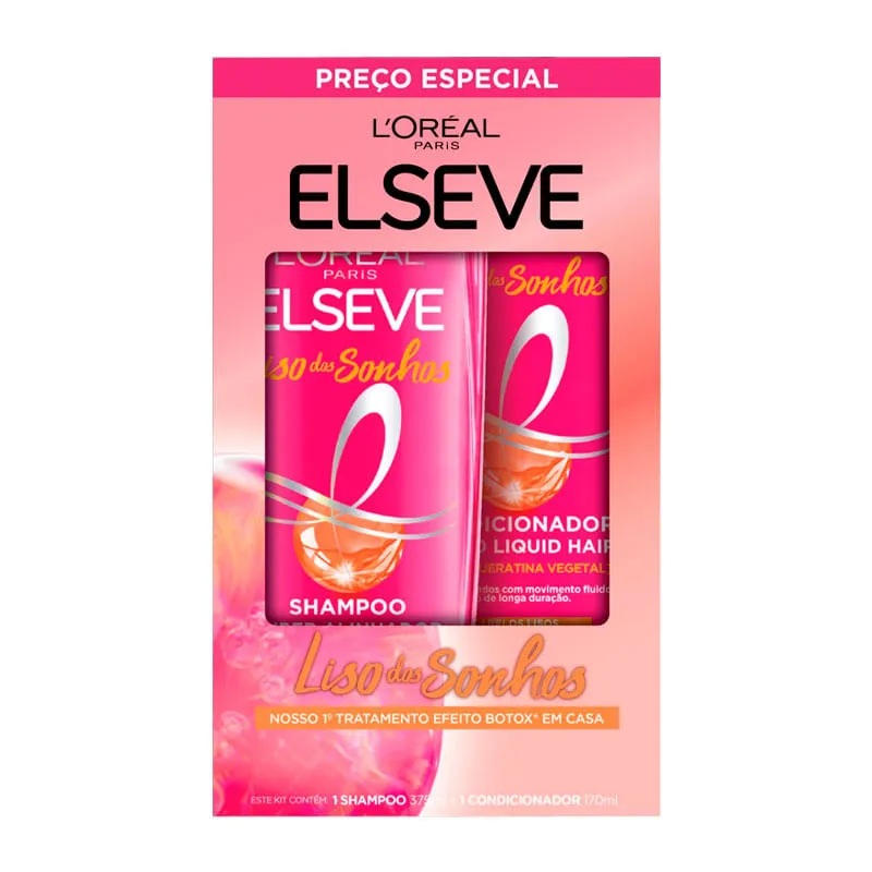 Kit Elserve liso dos sonhos