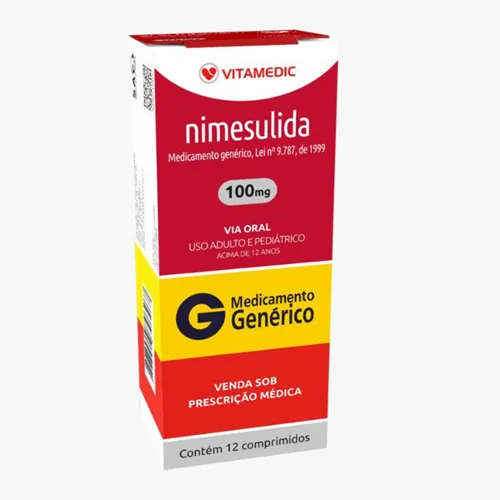 VITAMEDIC NIMESULIDA 100MG